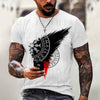 New Men Summer 3Dt Shirt Top Printing Street Short Sleeves