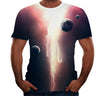 3D digital round neck short sleeve T-shirt
