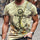 3D Digital Round Neck Short Sleeve T-Shirt