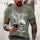 3D Digital Printing Casual Short-Sleeved T-Shirt