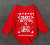 Christmas Romper With English Alphabet For Boys And Girls