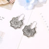 Fashion Jewelry Exotic Vintage Hollow Metal Earrings