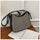 Fashion Leather Women's Check Crossbody Bag
