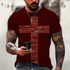 3D Digital Printing Casual Short-Sleeved T-Shirt