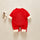 Newborn Baby Clothes Autumn And Winter Suit Plus Velvet One-piece Bottoming Shirt Tide