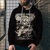 Poker Digital Printed Sweater Street Fashion Loose Sports Hoodie