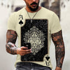 New Men Summer 3Dt Shirt Top Printing Street Short Sleeves