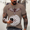 New Men Summer 3Dt Shirt Top Printing Street Short Sleeves