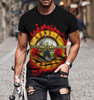 New Personality Design Clock 3D Digital Printing Short Sleeve T-Shirt