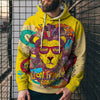 3D Digital Printing Casual Hoodie Sweatshirt